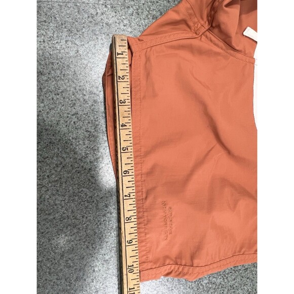 Saturdays New York City Ennis Boardshort Size 33 Orange Ivory Swim Shorts - Picture 5 of 15